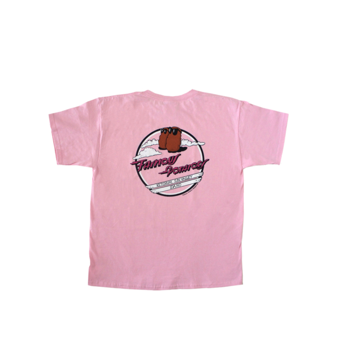 Famous Potatoes - Youth Short Sleeve Tee Pink