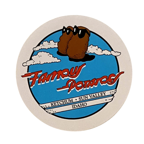 Famous Potatoes - Classic Sticker Red, White, Blue