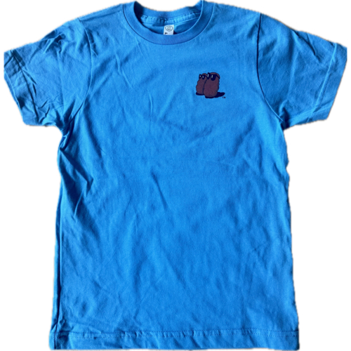 Famous Potatoes - Youth Short Sleeve Tee Blue